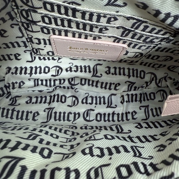 NWT Juicy Couture Double Trouble Pink Crossbody Bag - Picture 7 of 7